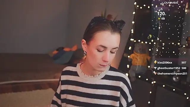 Snapshot of bananya_kitty chatting on 02/18/25, 09:42 bananya kitty online show from 02/18/25, 09:42