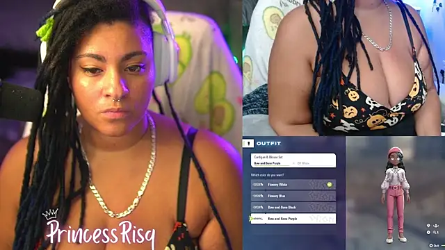 PrincessRisq online show from 10/25/25, 01:24