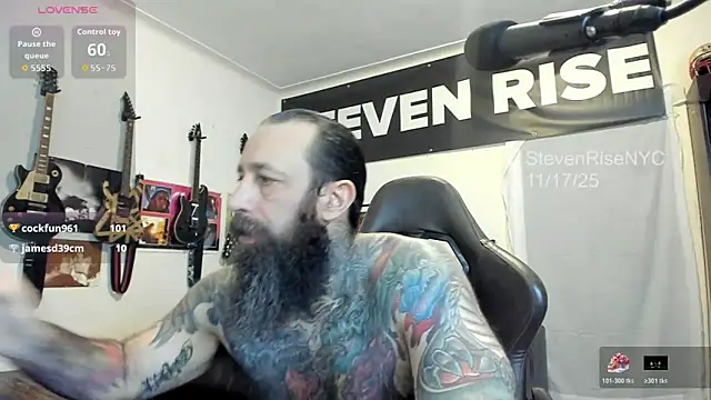 StevenRiseNYC online show from 11/18/25, 01:55