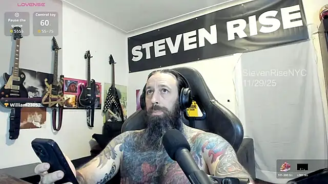 StevenRiseNYC online show from 11/30/25, 01:09