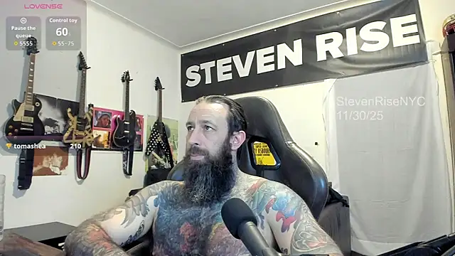 StevenRiseNYC online show from 12/01/25, 01:21